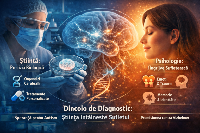 Dincolo de Diagnostic: Organoizii Cerebrali și Revoluția Medicinei Personalizate în Autism, Alzheimer și Sănătate Mintală